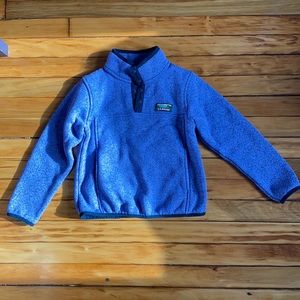 LL Bean Snap Pullover Fleece
